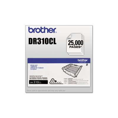 DRUM UNIT, DR310CL BROTHER, 25000 Page-Yield, Black