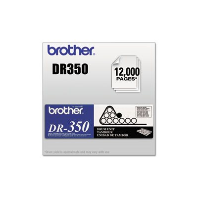 DRUM UNIT, DR350 BROTHER, 12000 Page-Yield, Black