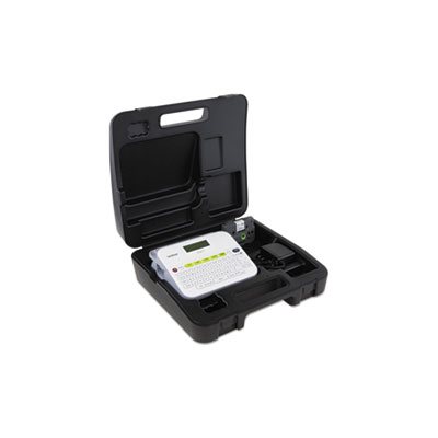 LABEL MAKER, PT-D400VP BROTHER, Versatile, W /  AC Adapter and Carrying Case, White