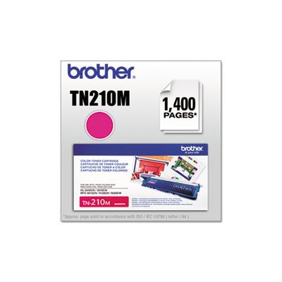 TONER, TN210M BROTHER, 1400 Page-Yield, Magenta