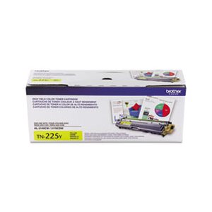 TONER, TN225Y BROTHER, High-Yield Toner, Yellow