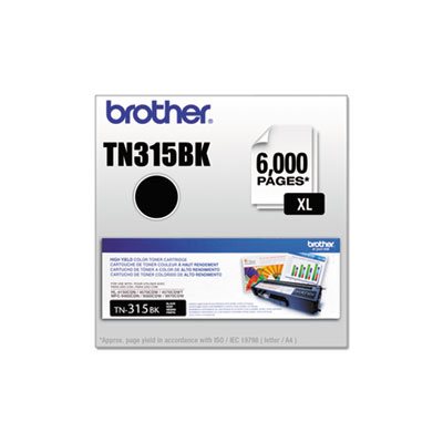 TONER, TN315BK BROTHER, High-Yield Toner, Black