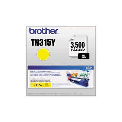 TONER, TN315Y BROTHER, High-Yield Toner, Yellow