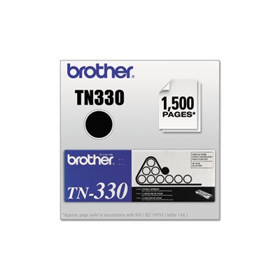 TONER, TN330 BROTHER, 1500 Page-Yield, Black