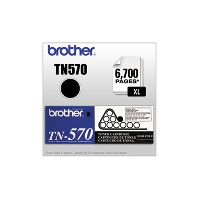 TONER, TN570 BROTHER, High-Yield Toner, Black