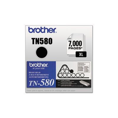 TONER, TN580 BROTHER, High-Yield Toner, Black