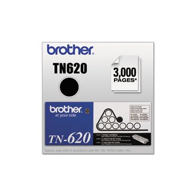 TONER, TN620 BROTHER, 3000 Page-Yield, Black