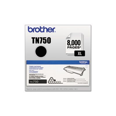 TONER, TN750 BROTHER, High-Yield Toner, Black