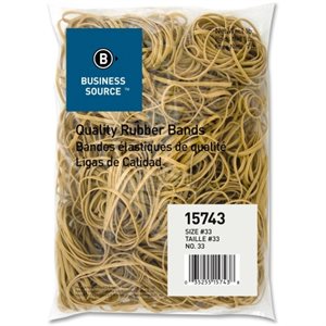 RUBBERBANDS, #33, 1 LB BAG