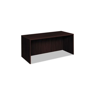 DESK SHELL, BL Laminate Series, Rectangular, 66"w x 30"d x 29h, Mahogany