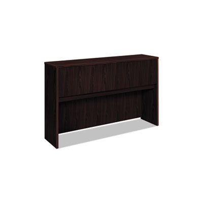 HUTCH, Four Doors, BL LAMINATE, 60"w x 14.625"d x 37.125"h, Mahogany