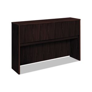 HUTCH, Four Doors, BL LAMINATE, 60"w x 14.625"d x 37.125"h, Mahogany