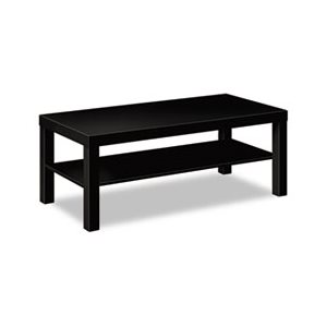 TABLE, OCCASIONAL, COFFEE, BL Laminate Series, 42"w x 20"d x 16"h, Black
