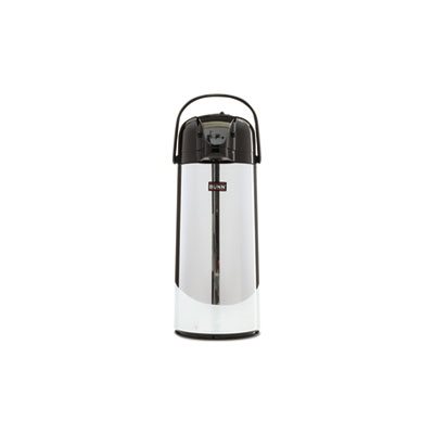 AIRPOT, 2.2 Liter, Push Button, Stainless Steel