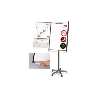 EASEL, Platinum, Mobile, 29" x 41", Black Frame EASEL, Platinum, Mobile, 29" x 41", Black Frame