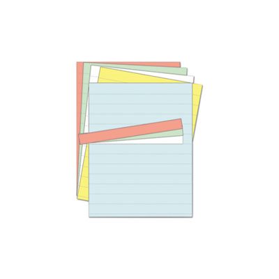 Data Card Replacement, 8.5" x 11" Sheets, Assorted, 10 / PK