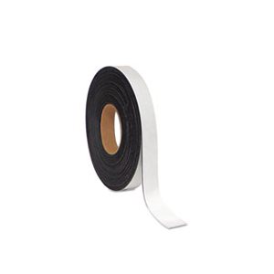 TAPE, MAGNETIC, ROLL, Dry Erase, White, 1" x 50'