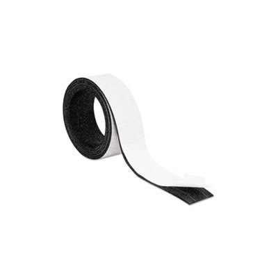 TAPE, Magnetic, Adhesive, Roll, Black, 1" x 4'