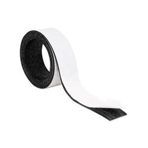 TAPE, Magnetic, Adhesive, Roll, Black, 1" x 4'