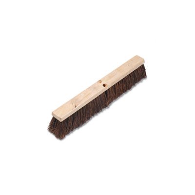 BRUSH HEAD, FLOOR, 3.25" Natural Palmyra Fiber, 24"