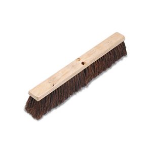 BRUSH HEAD, FLOOR, 3.25" Natural Palmyra Fiber, 24"