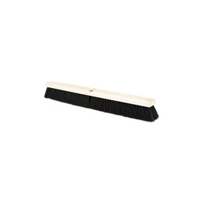 BRUSH HEAD, FLOOR,  2.5", Black, Tampico Fiber, 24"