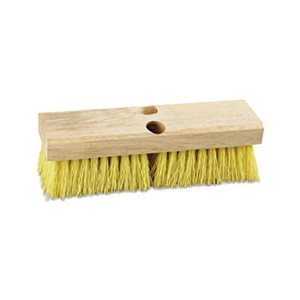 BRUSH HEAD, Deck, 10" Wide, Polypropylene Bristles