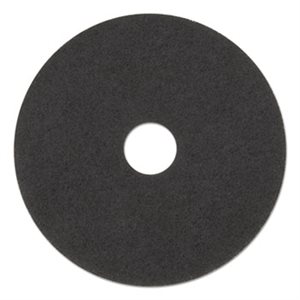 FLOOR PADS, High-Performance, Standard, 20" Diameter, Black, 5 / Carton