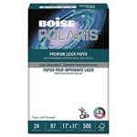 PAPER, LASER, POLARIS, Premium, 96 Bright, 24 lb, 11" x 17", White, 500 Sheets