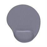 MOUSE PAD, GEL, W /  WRIST REST, GRAY