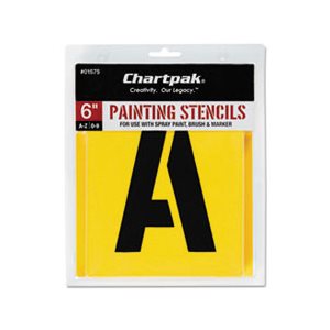 STENCIL SET, Painting, A-Z Set / 0-9, Manila, 35 / Set