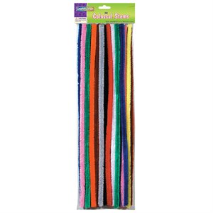 STEMS, CHENILLE, COLOSSAL, ASSORTMENT, 50 / PK