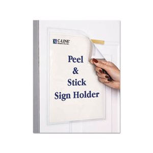 Display Pockets, 8.5" x 11", Polypropylene, 10 / Pack