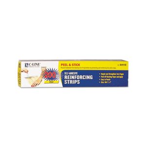 STRIPS, REINFORCING, Self-Adhesive, 10.75" x 1", 200 / BOX