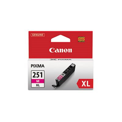 INK, CANON, (CLI-251XL), ChromaLife100+ High-Yield Ink, MAGENTA