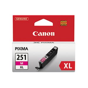 INK, CANON, (CLI-251XL), ChromaLife100+ High-Yield Ink, MAGENTA