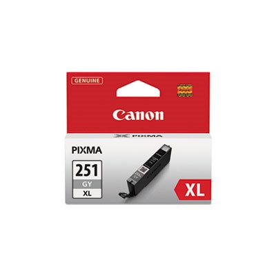 INK, CANON, (CLI-251XL), ChromaLife100+ High-Yield Ink, GRAY