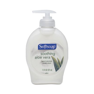 SOAP, HANDWASH, SOFTSOAP, W / ALOE, 7.5OZ, PUMP BOTTLE