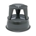 STOOL, STEP, Kik-Step, STEEL, 350lb cap, 16"d x 14.25"h, Black