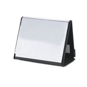 EASEL, ShowFile, Horizontal Display, 20 Letter-Size Sleeves, Black