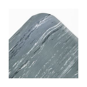 MAT, Cushion-Step Surface, 36" x 60", Marbleized Rubber, Gray