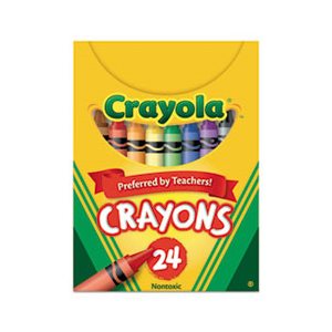 CRAYONS, Classic Colors, Tuck Box, 24 Colors
