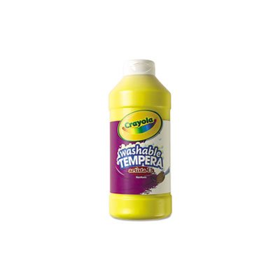 PAINT, TEMPERA, Artista II, Washable, Yellow, 16 oz