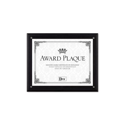 FRAME, Award Plaque, Wood / Acrylic, Up to 8.5" x 11", Black