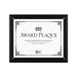 FRAME, Award Plaque, Wood / Acrylic, Up to 8.5" x 11", Black