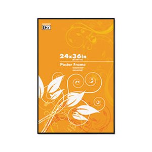 FRAME, POSTER, Coloredge, Clear Plastic Window, 24" x 36", Black