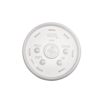 Cold Cup Lids, 32oz Cups, Translucent, 100 / Sleeve, 10 Sleeves / Carton