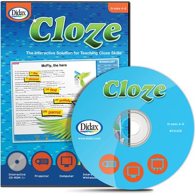 CLOZE INTERACTIVE GRADES 4 - 6