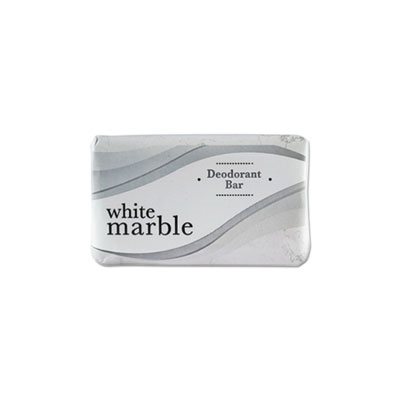 SOAP, BAR, DEODORANT, Individually Wrapped, White, 2.5oz Bar, 200 / Carton