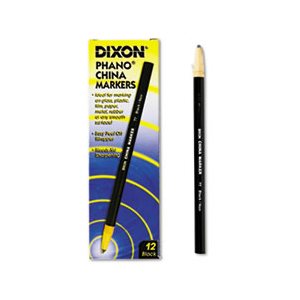 MARKER, CHINA, BLACK, Dozen